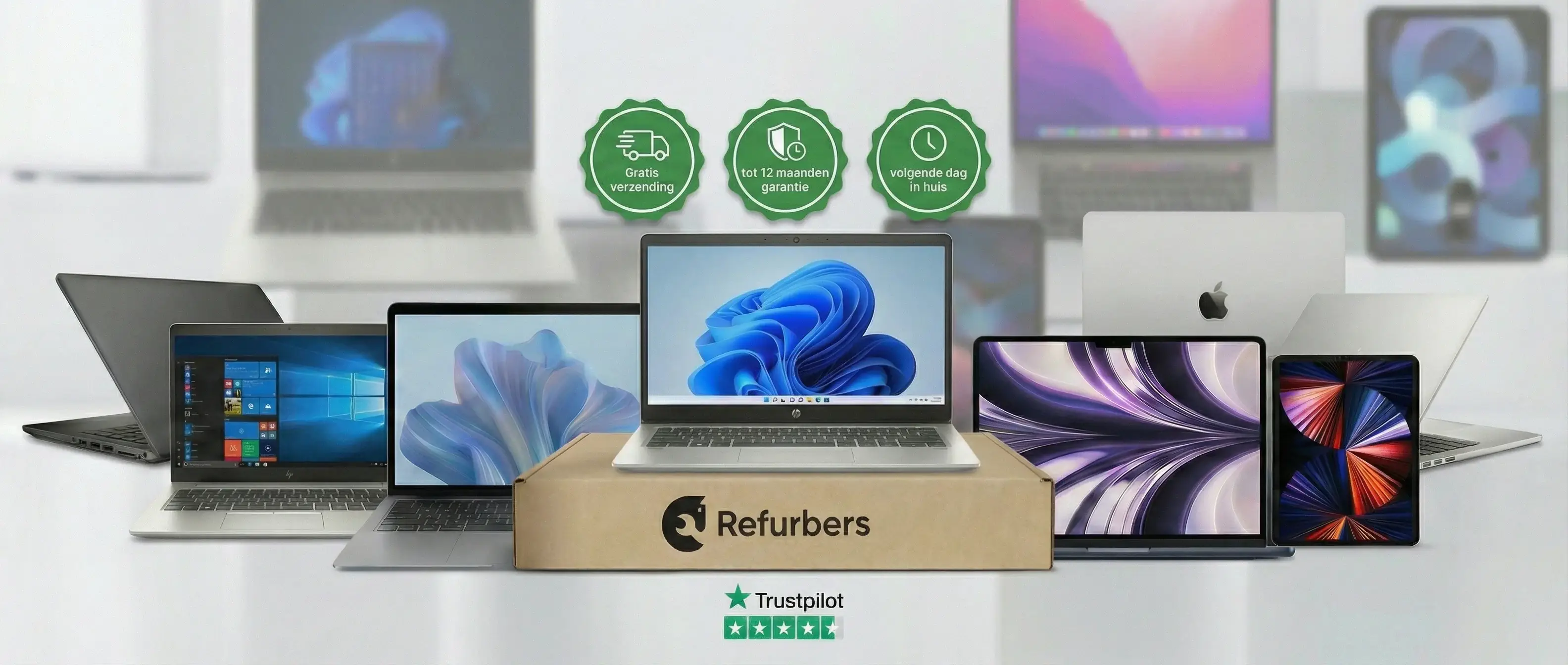 Kwaliteit Laptops, Duurzaam Vernieuwd
